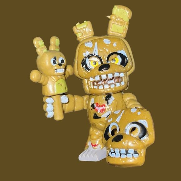 NWOT Five Nights at Freddy’s Springtrap Snap Action Figure B15 - Picture 3 of 3